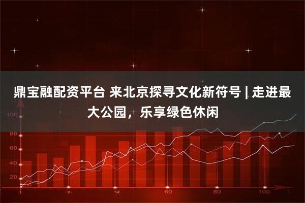 鼎宝融配资平台 来北京探寻文化新符号 | 走进最大公园，乐享绿色休闲